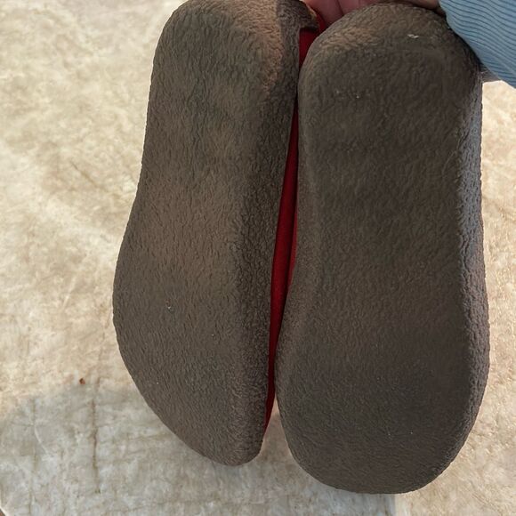 Red Handmade Loafers Size 7 - Picture 4 of 11